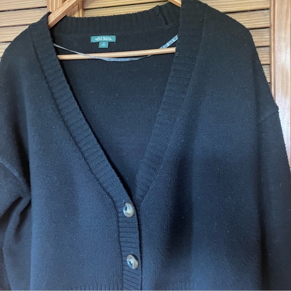 Wild Fable Cropped Chunky Button-Up Cardigan Sweater - Picture 4 of 10